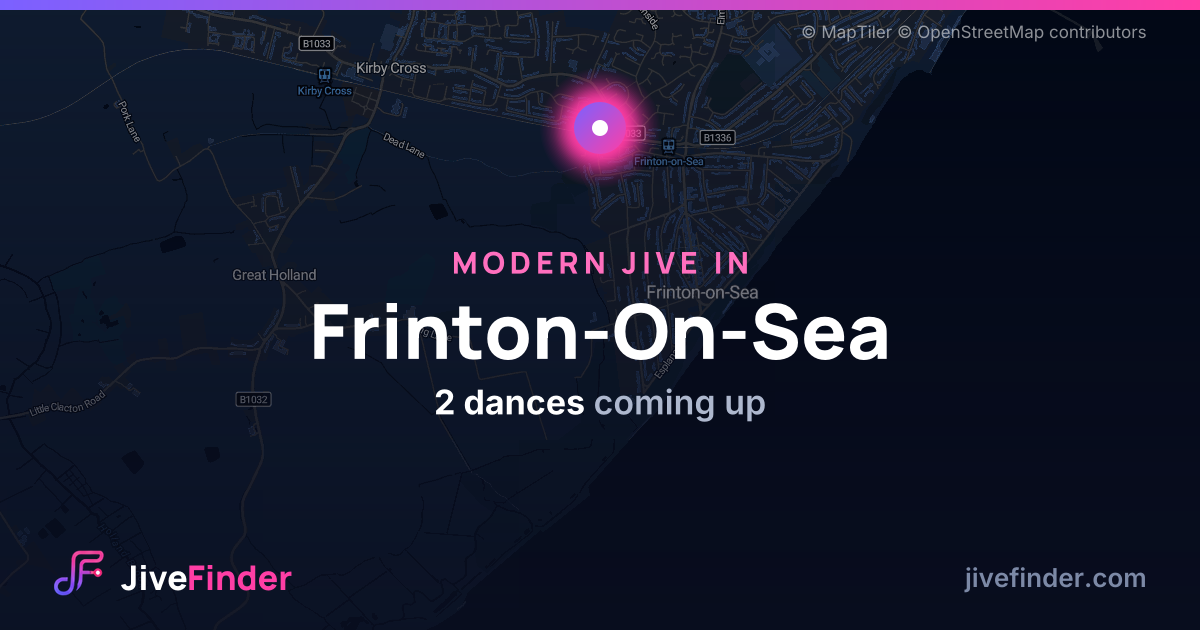 Modern Jive in in Frinton-On-Sea — 2 dances coming up