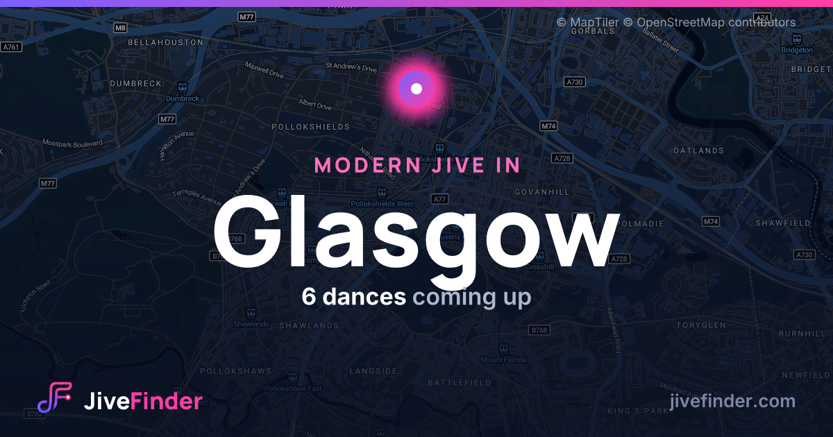 Modern Jive in in Glasgow — 6 dances coming up