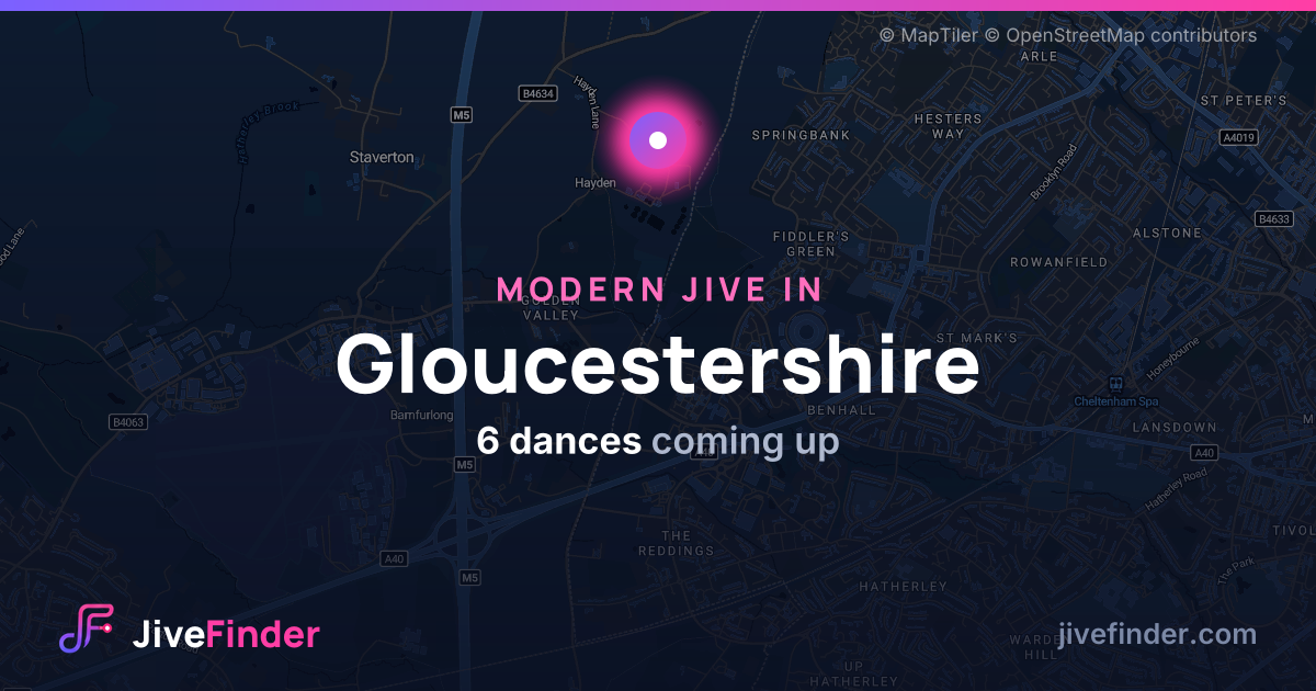 Modern Jive in in Gloucestershire — 6 dances coming up