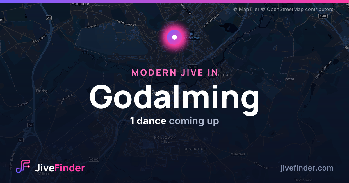 Modern Jive in in Godalming — 1 dance coming up