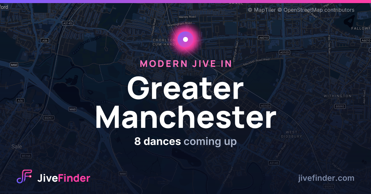 Modern Jive in in Greater Manchester — 8 dances coming up