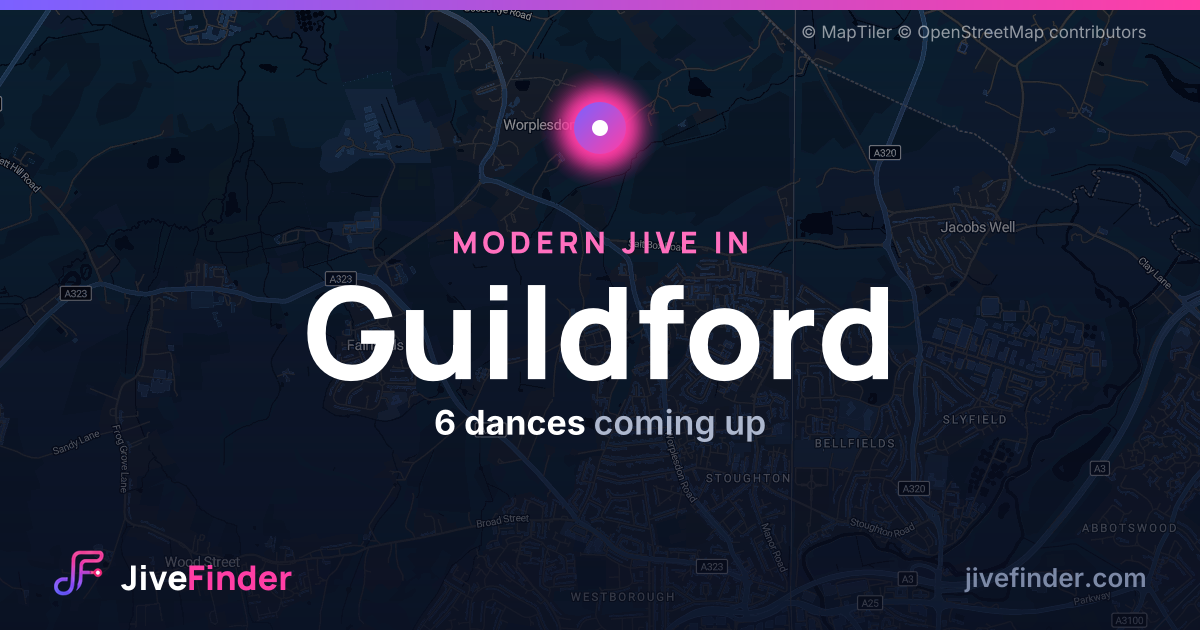 Modern Jive in in Guildford — 6 dances coming up