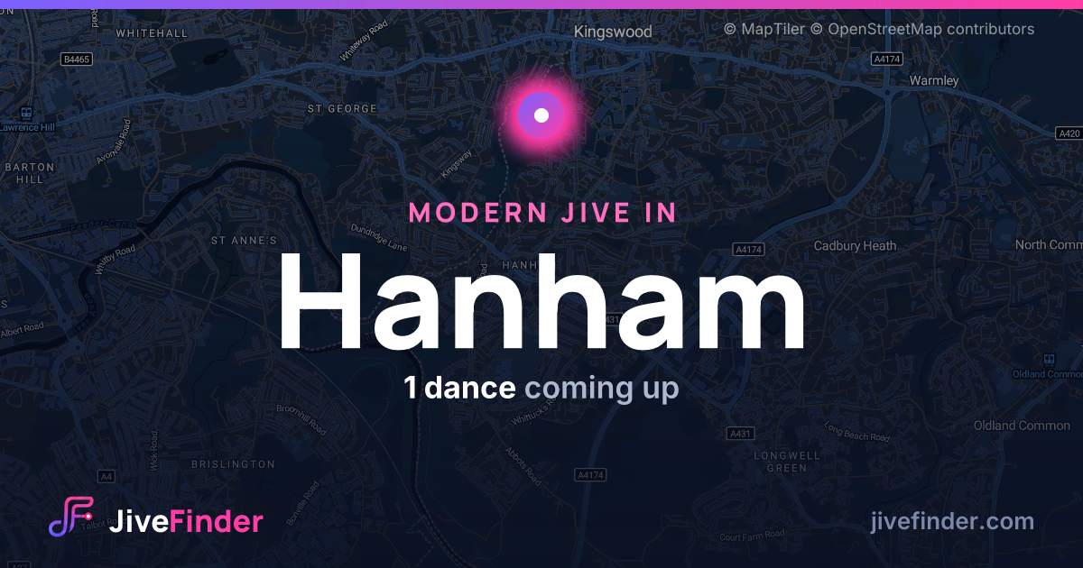 Modern Jive in in Hanham — 1 dance coming up