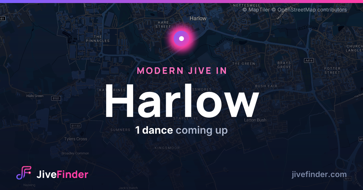Modern Jive in in Harlow — 1 dance coming up