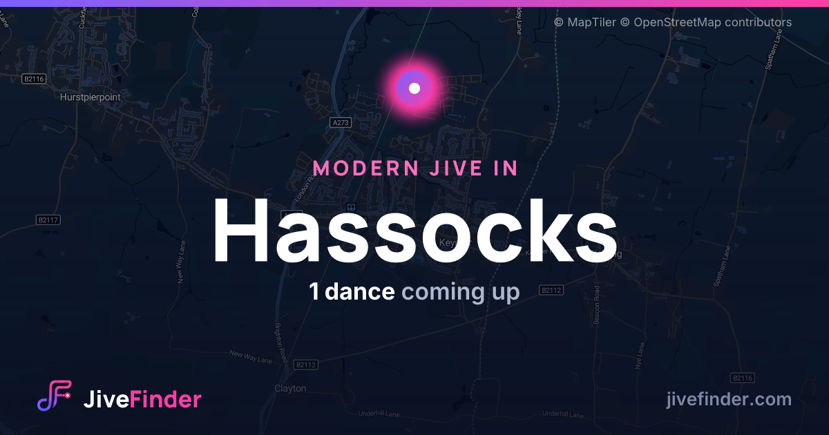 Modern Jive in in Hassocks — 1 dance coming up