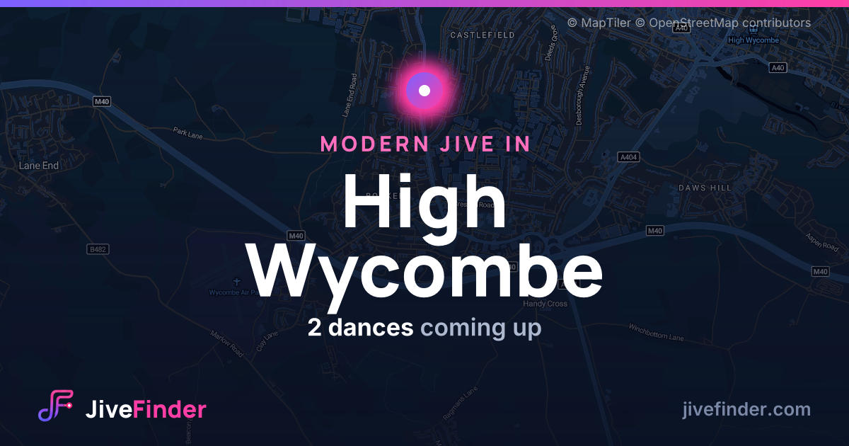 Modern Jive in in High Wycombe — 2 dances coming up