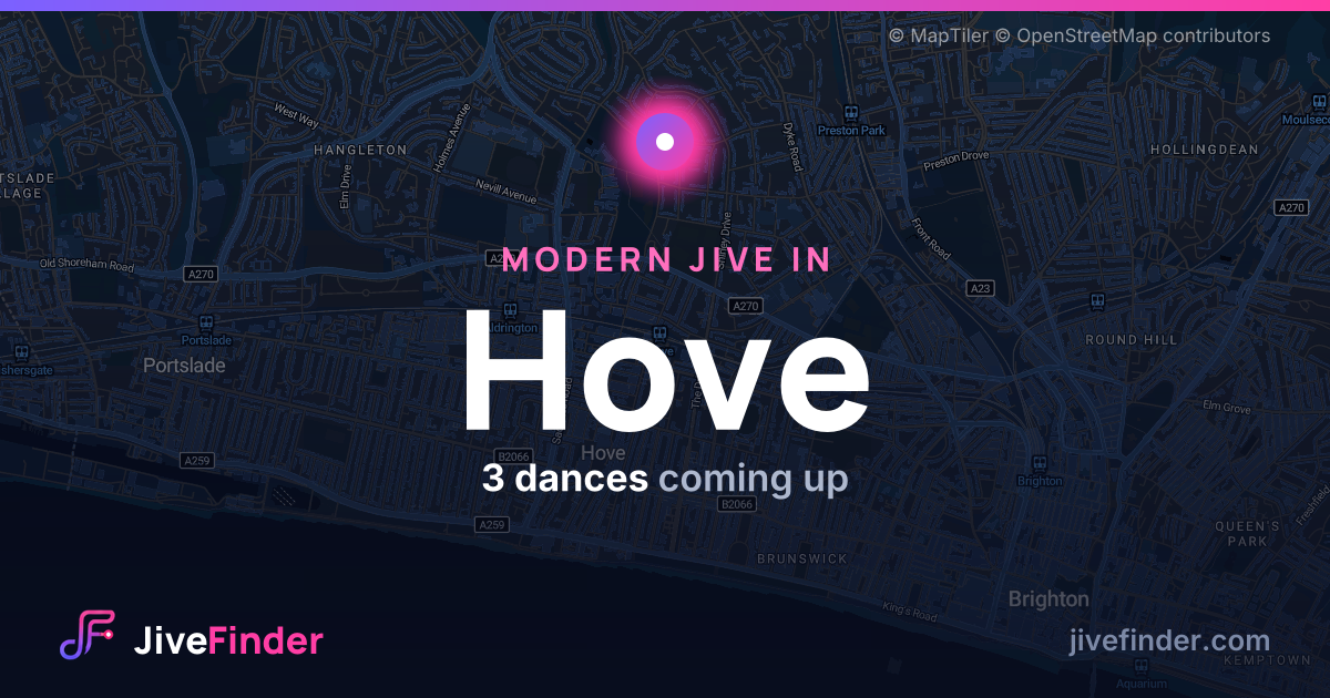 Modern Jive in in Hove — 3 dances coming up