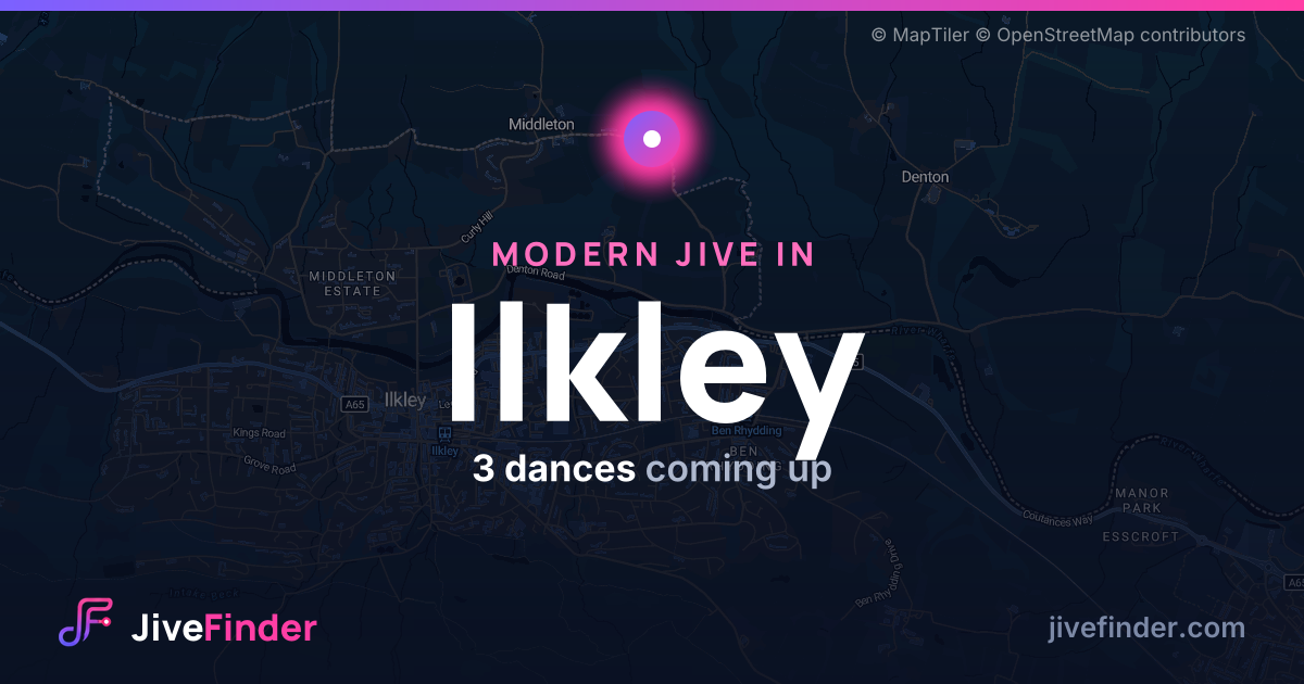 Modern Jive in in Ilkley — 3 dances coming up