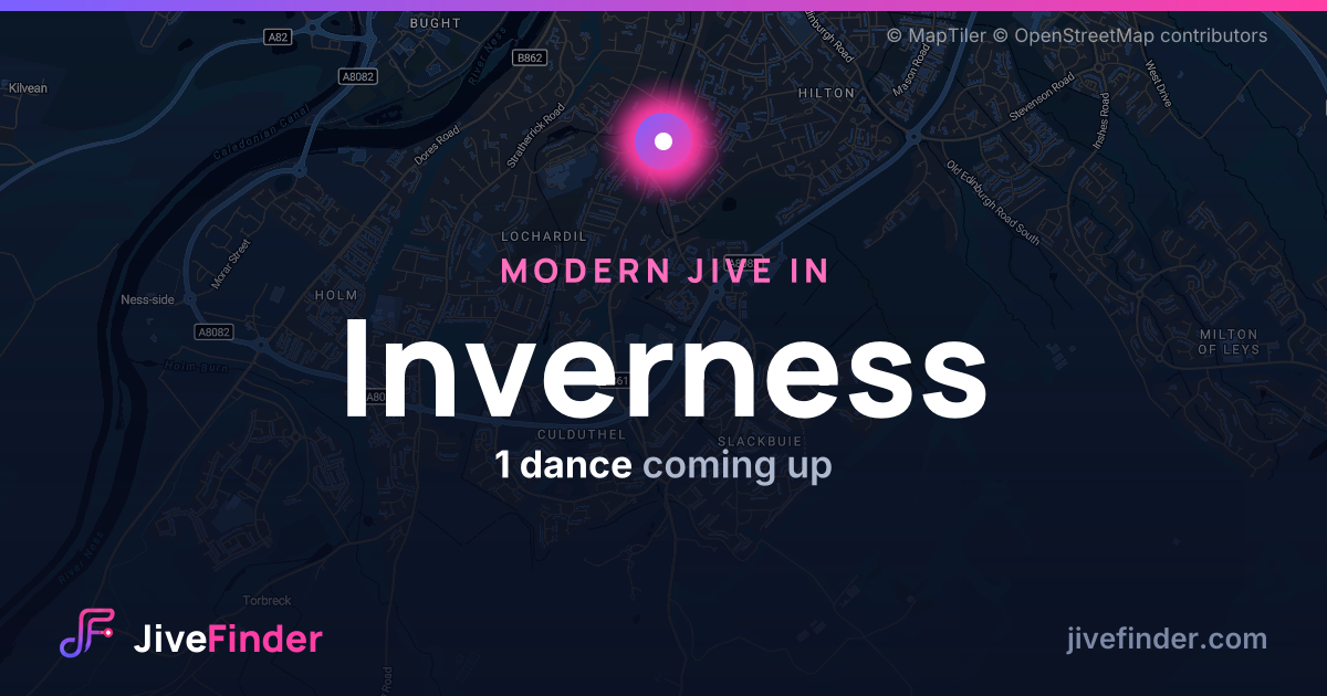 Modern Jive in in Inverness — 1 dance coming up