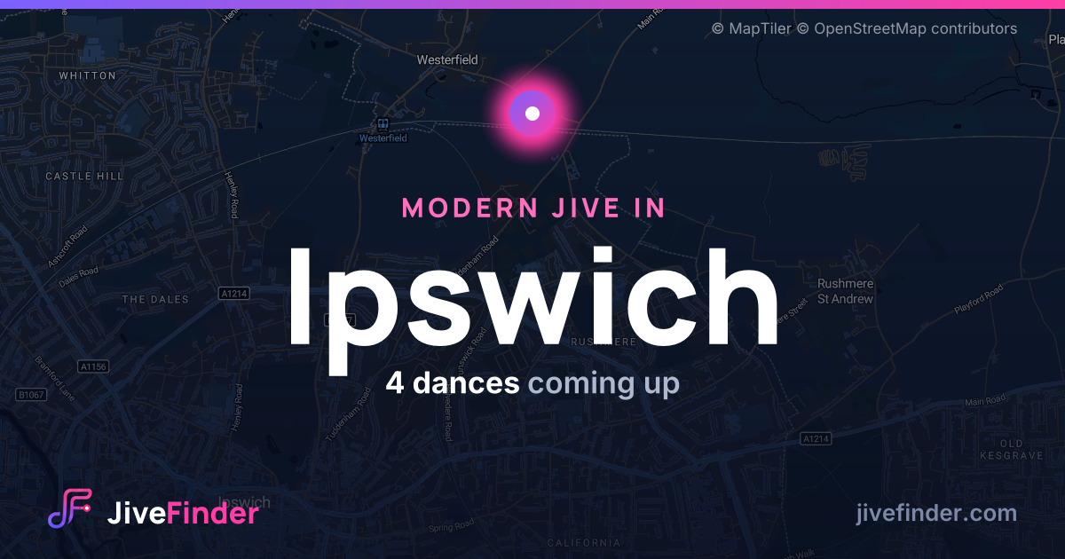 Modern Jive in in Ipswich — 4 dances coming up