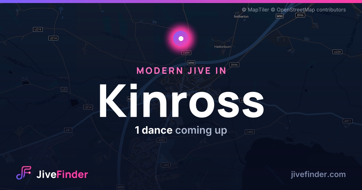 Modern Jive in in Kinross — 1 dance coming up