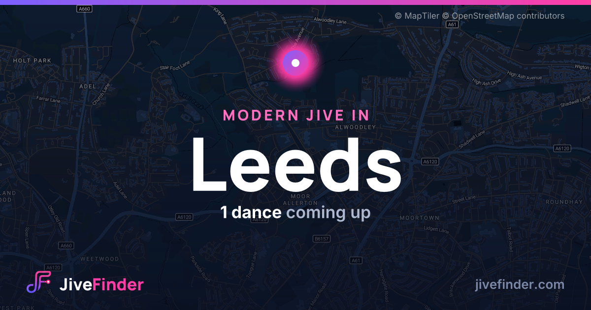 Modern Jive in in Leeds — 1 dance coming up