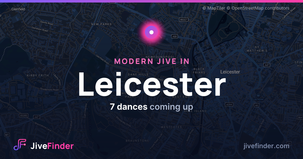 Modern Jive in in Leicester — 7 dances coming up