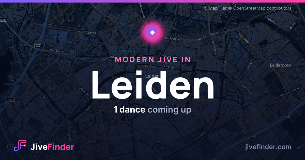 Modern Jive in in Leiden — 1 dance coming up
