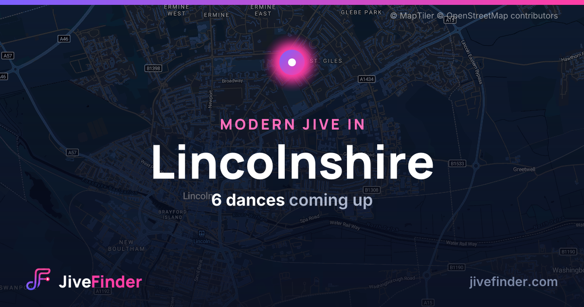 Modern Jive in in Lincolnshire — 6 dances coming up