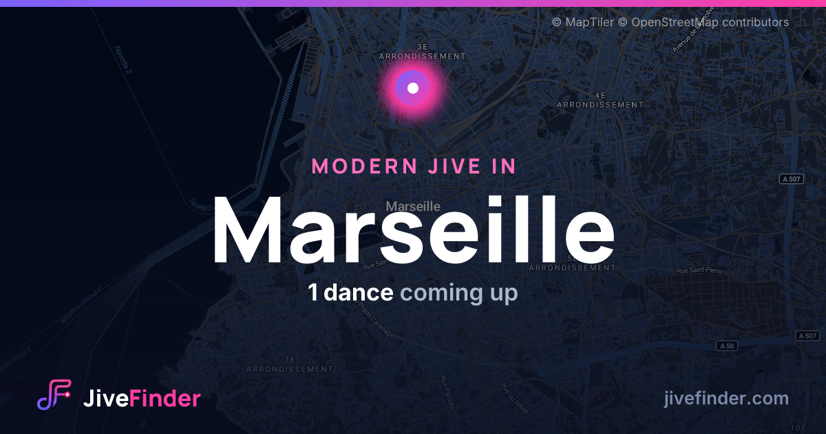 Modern Jive in in Marseille — 1 dance coming up