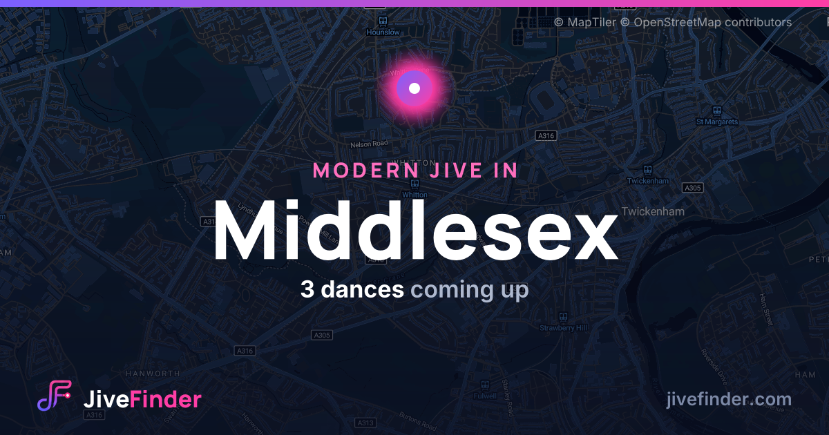 Modern Jive in in Middlesex — 3 dances coming up