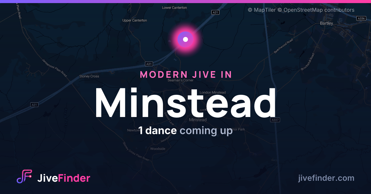 Modern Jive in in Minstead — 1 dance coming up