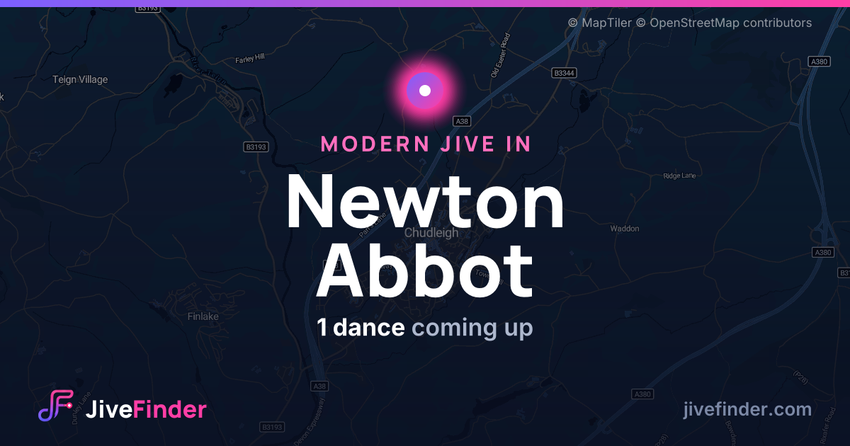 Modern Jive in in Newton Abbot — 1 dance coming up