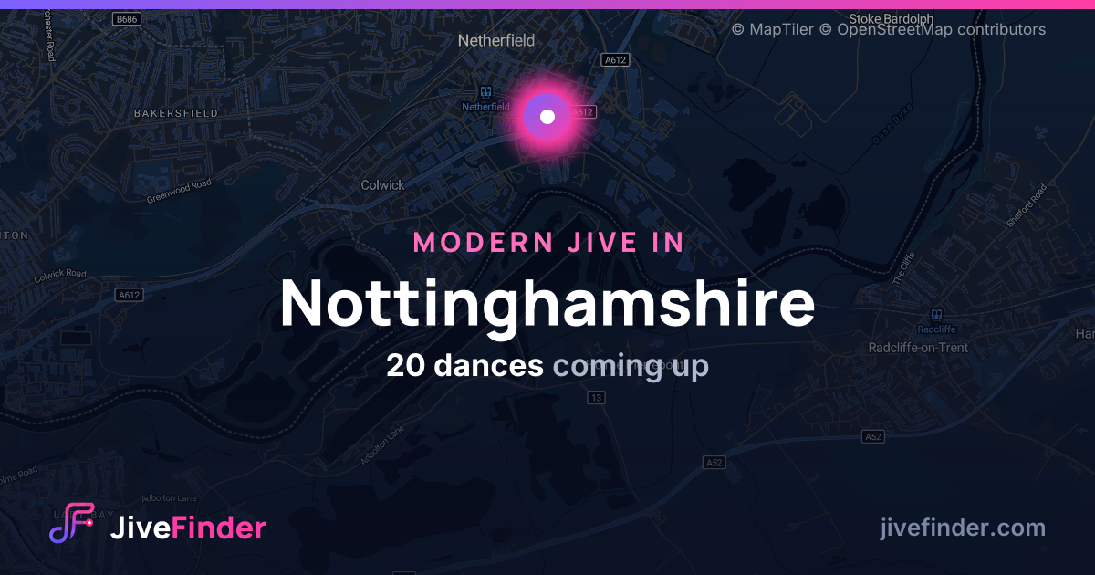 Modern Jive in in Nottinghamshire — 20 dances coming up