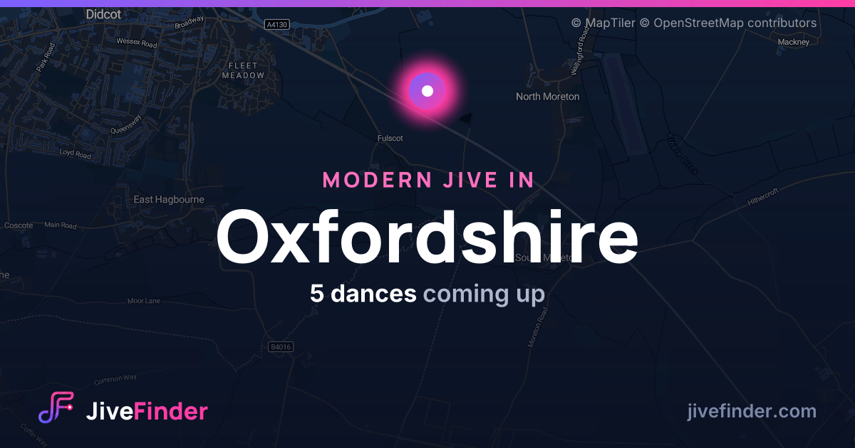 Modern Jive in in Oxfordshire — 5 dances coming up