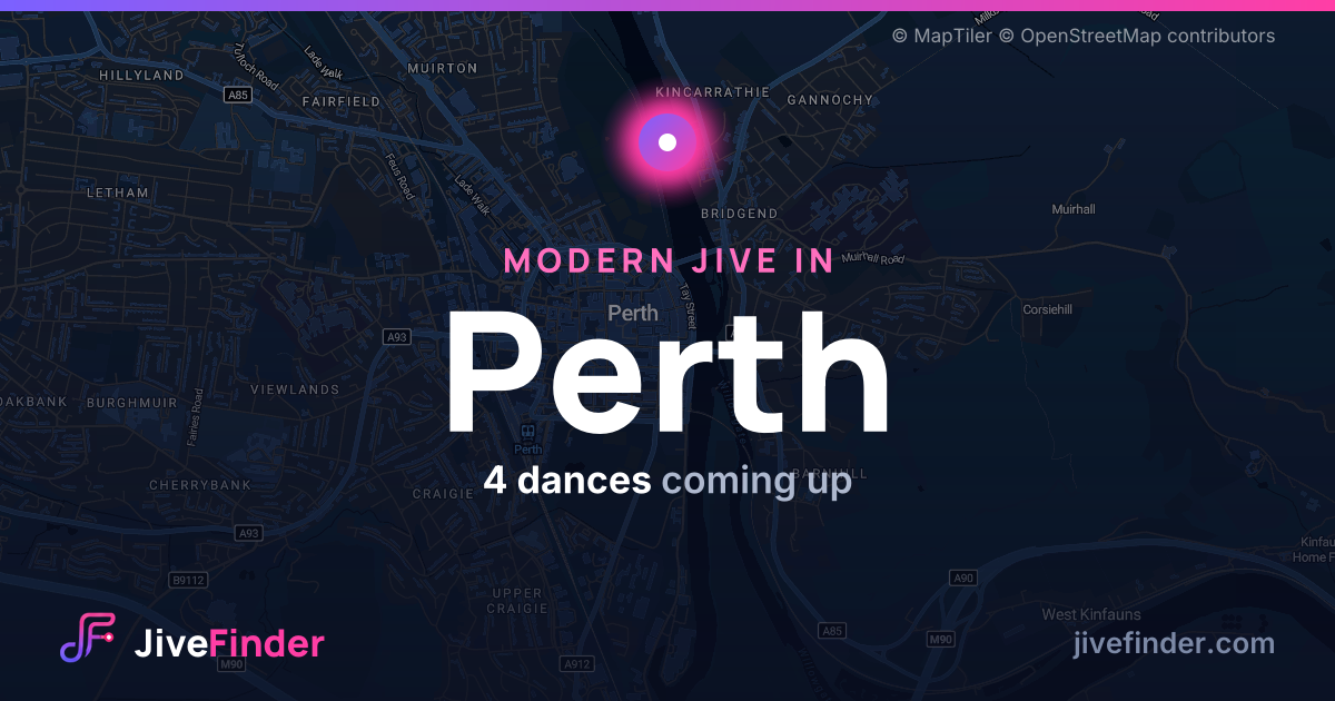 Modern Jive in in Perth — 4 dances coming up