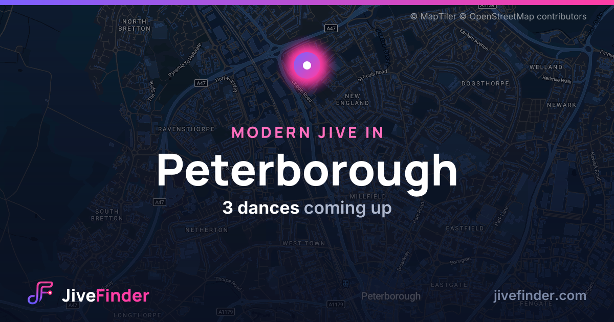 Modern Jive in in Peterborough — 3 dances coming up