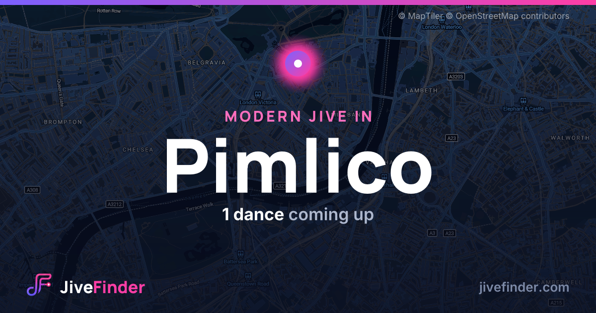 Modern Jive in in Pimlico — 1 dance coming up