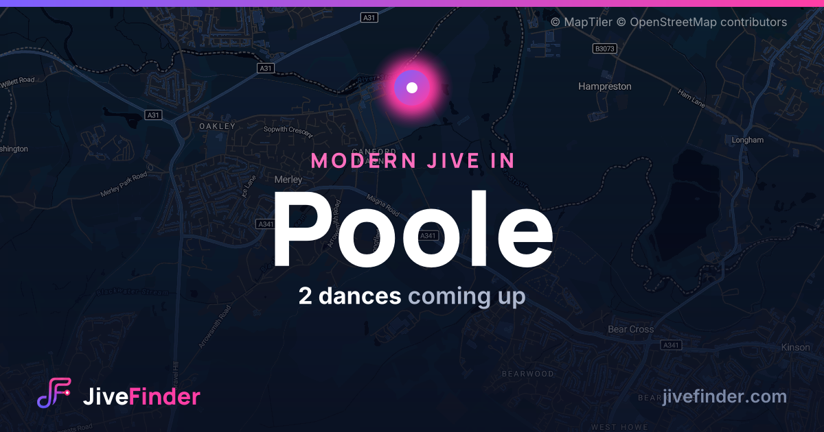 Modern Jive in in Poole — 2 dances coming up