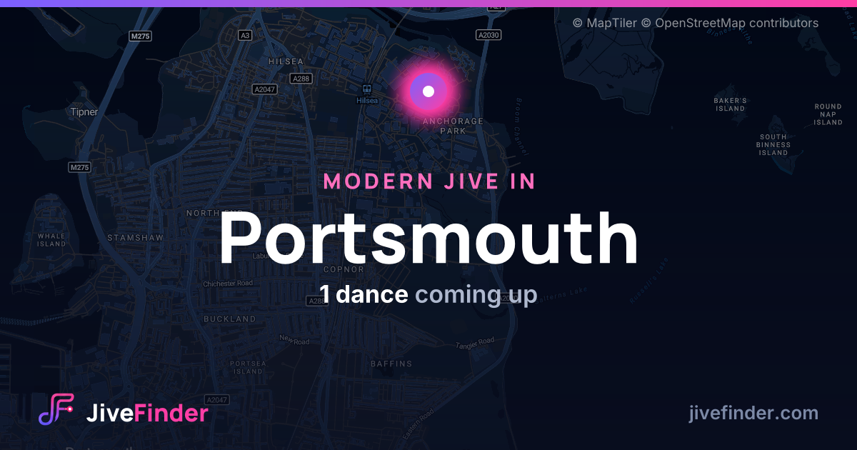 Modern Jive in in Portsmouth — 1 dance coming up