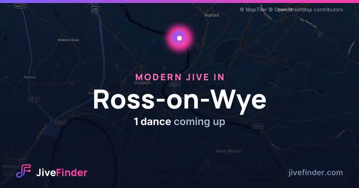 Modern Jive in in Ross-on-Wye — 1 dance coming up