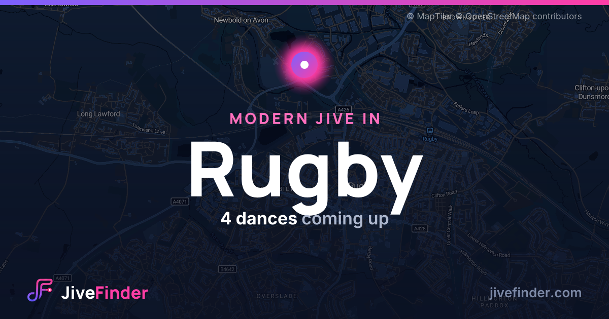 Modern Jive in in Rugby — 4 dances coming up