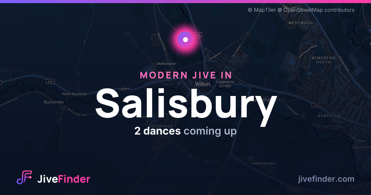 Modern Jive in in Salisbury — 2 dances coming up