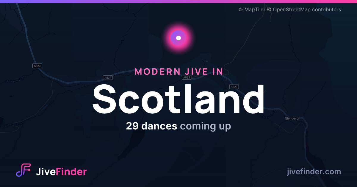 Modern Jive in in Scotland — 29 dances coming up