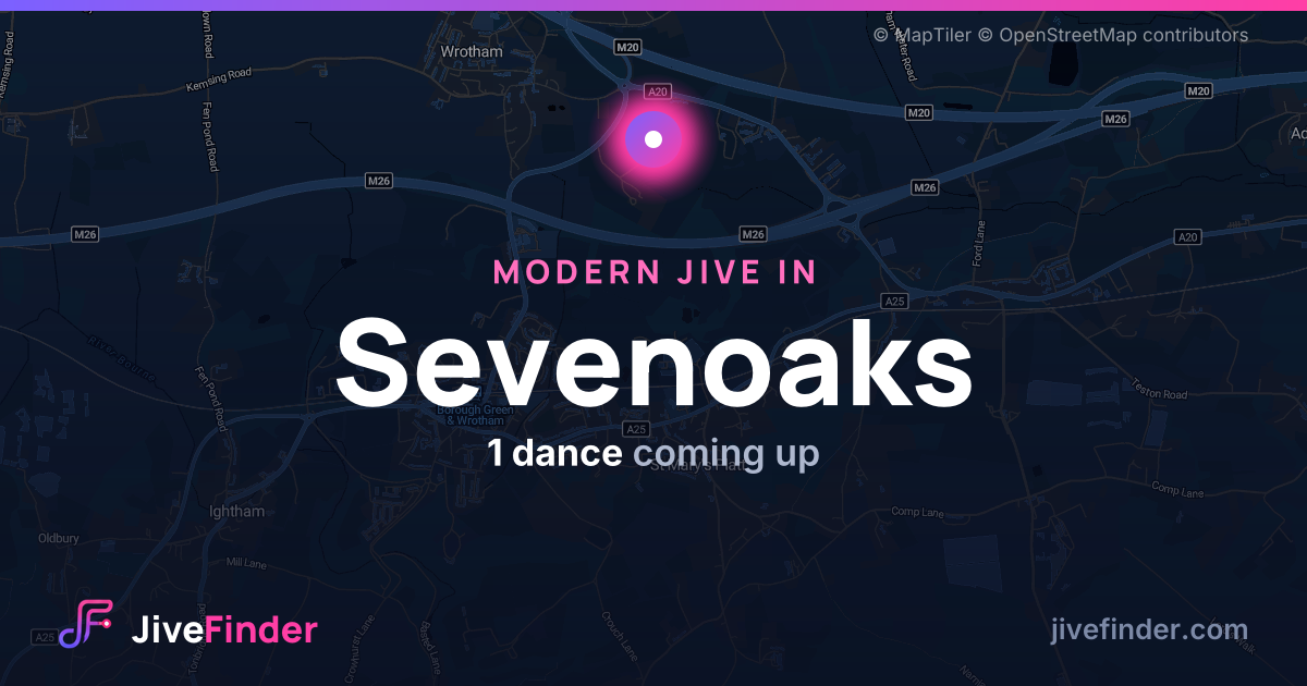 Modern Jive in in Sevenoaks — 1 dance coming up