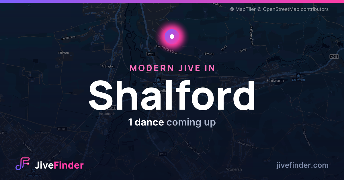Modern Jive in in Shalford — 1 dance coming up