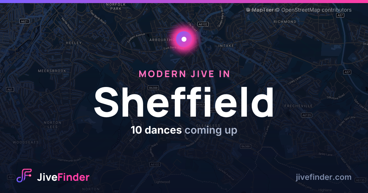 Modern Jive in in Sheffield — 10 dances coming up