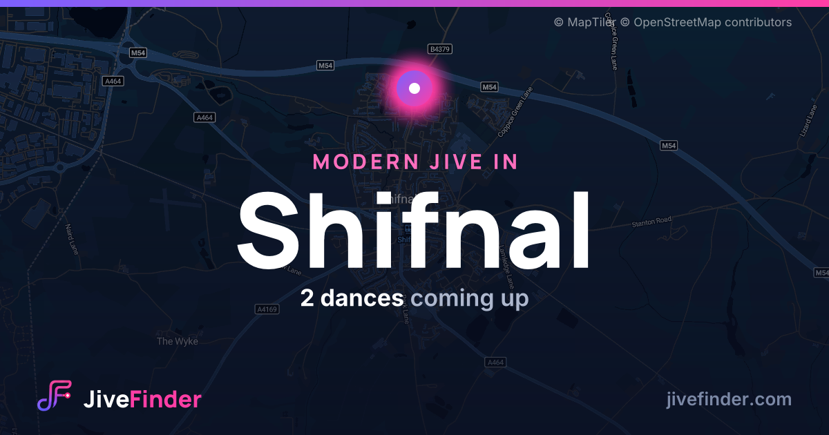 Modern Jive in in Shifnal — 2 dances coming up