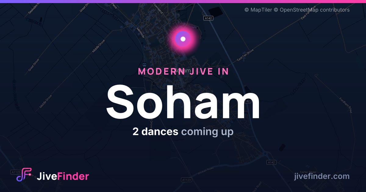 Modern Jive in in Soham — 2 dances coming up