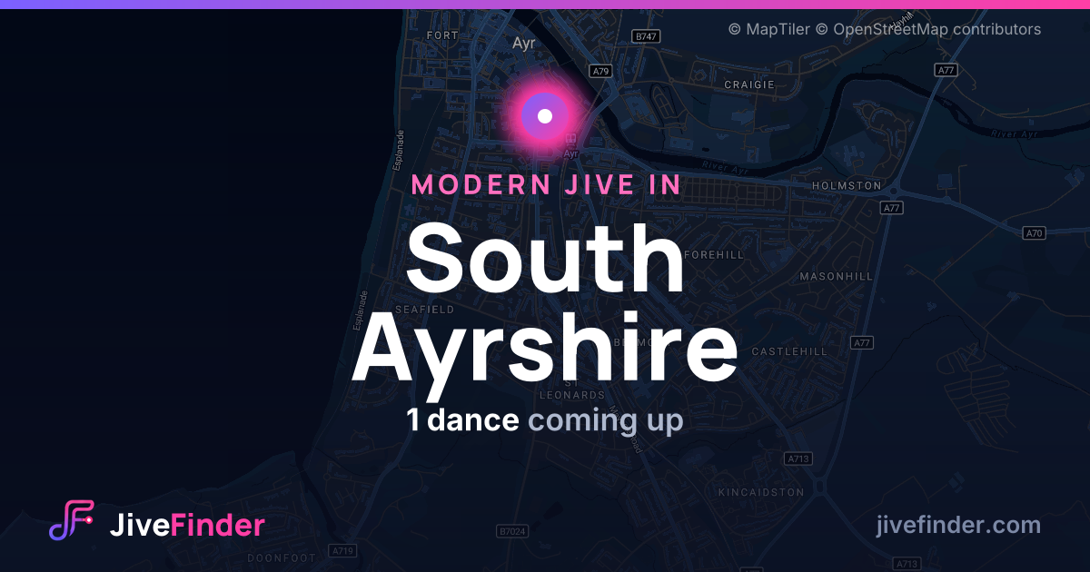 Modern Jive in in South Ayrshire — 1 dance coming up