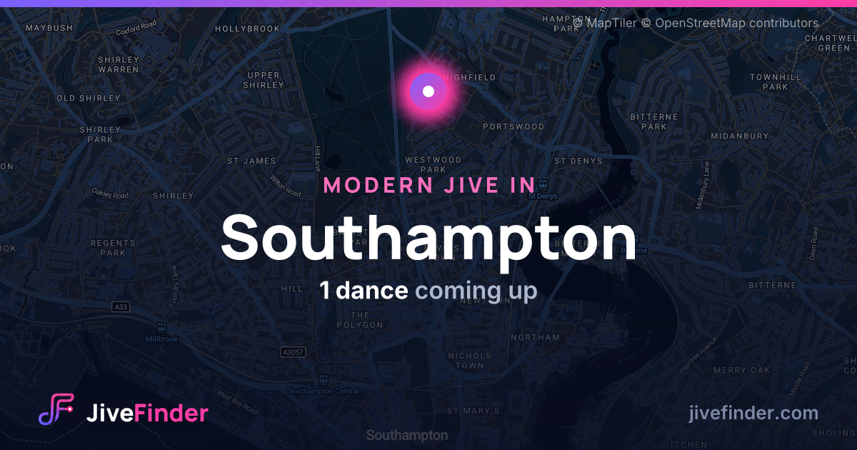 Modern Jive in in Southampton — 1 dance coming up