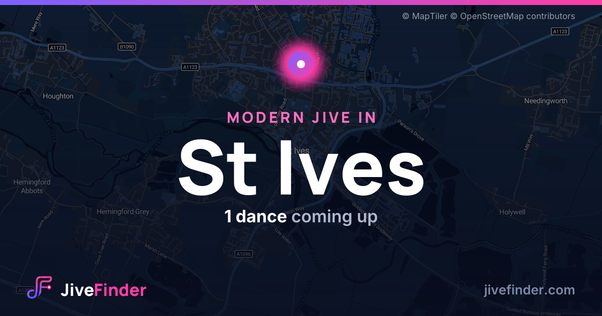 Modern Jive in in St Ives — 1 dance coming up