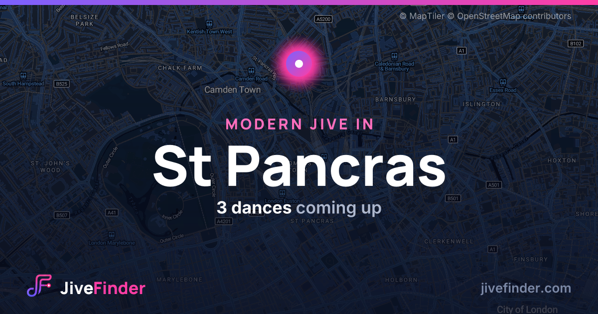 Modern Jive in in St Pancras — 3 dances coming up