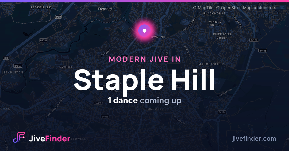 Modern Jive in in Staple Hill — 1 dance coming up