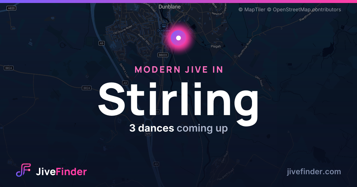 Modern Jive in in Stirling — 3 dances coming up