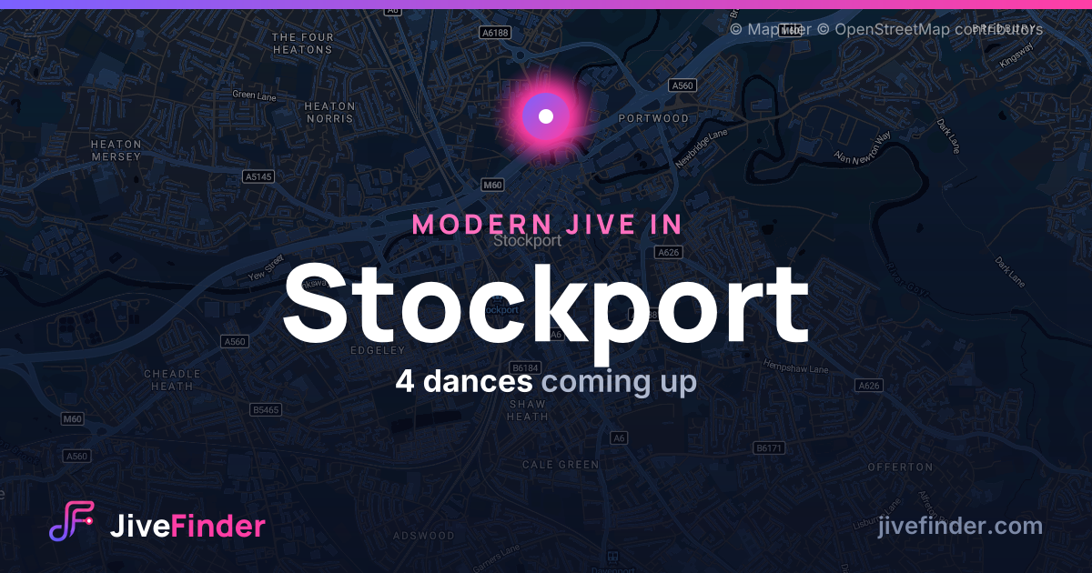 Modern Jive in in Stockport — 4 dances coming up