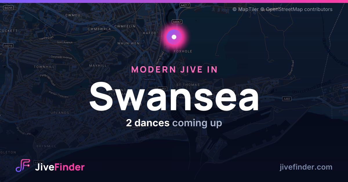 Modern Jive in in Swansea — 2 dances coming up