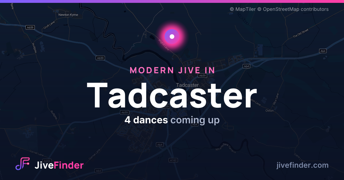 Modern Jive in in Tadcaster — 4 dances coming up