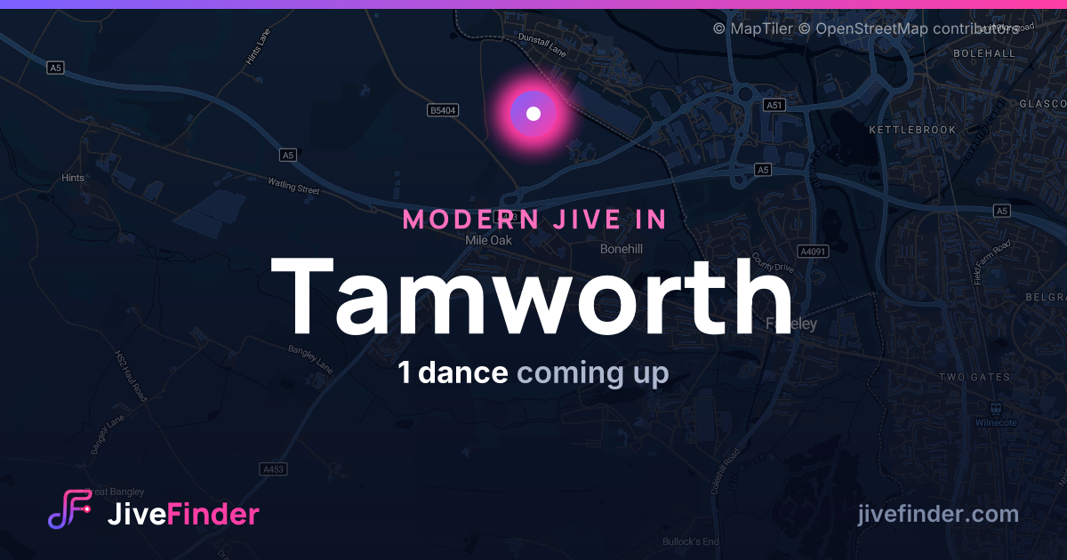 Modern Jive in in Tamworth — 1 dance coming up