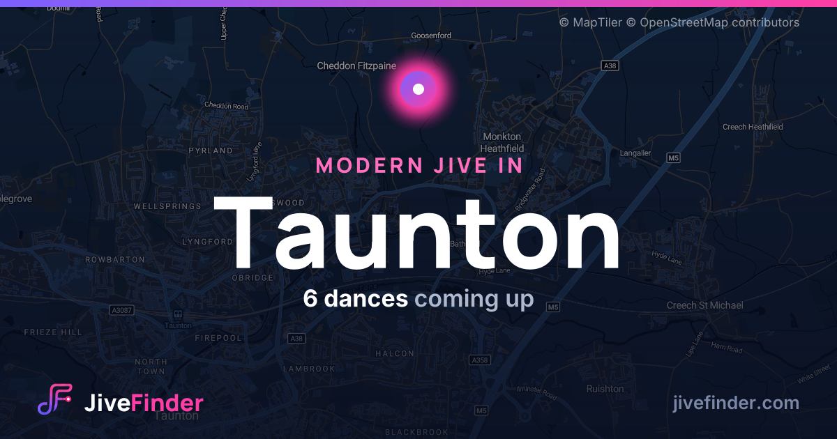Modern Jive in in Taunton — 6 dances coming up
